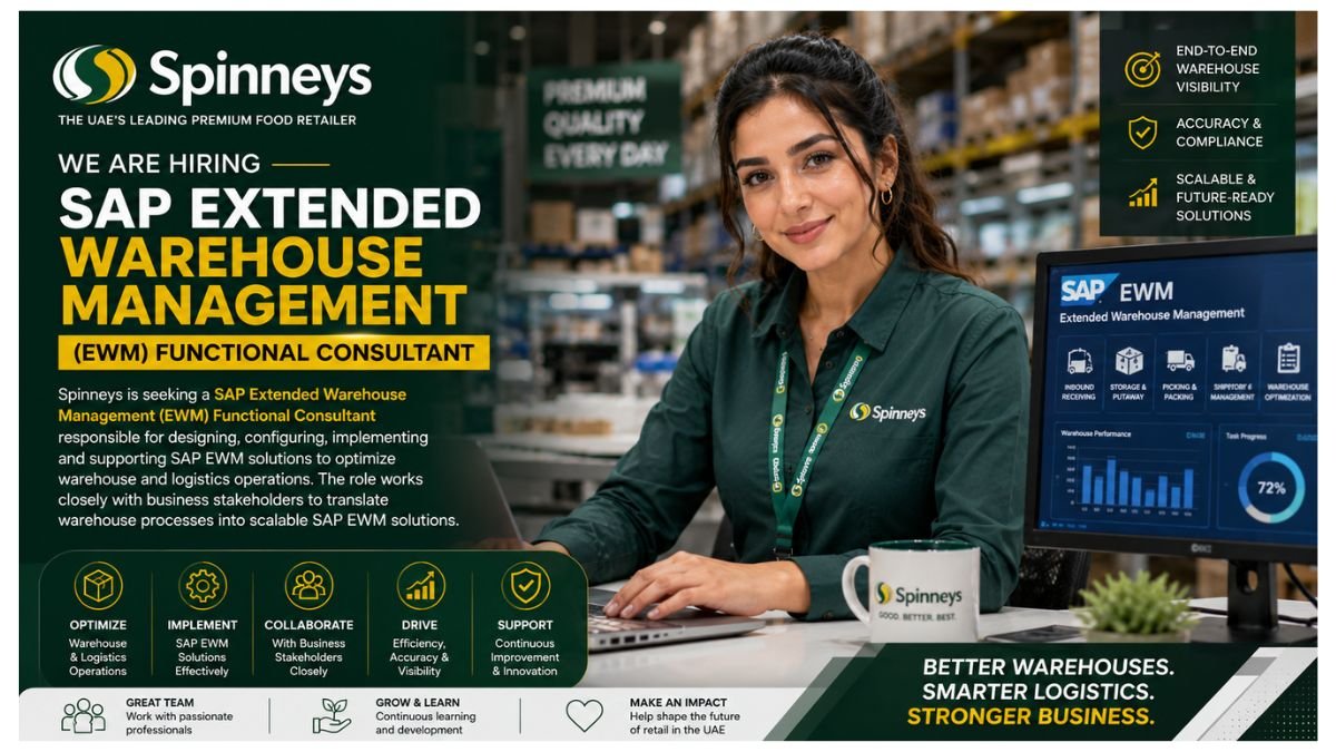 SAP Extended Warehouse Management Jobs UAE 2026