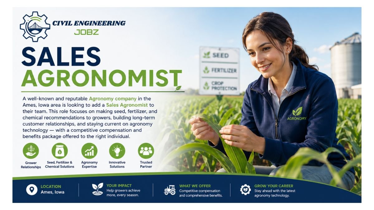 Sales Agronomist Jobs Ames IA 2026