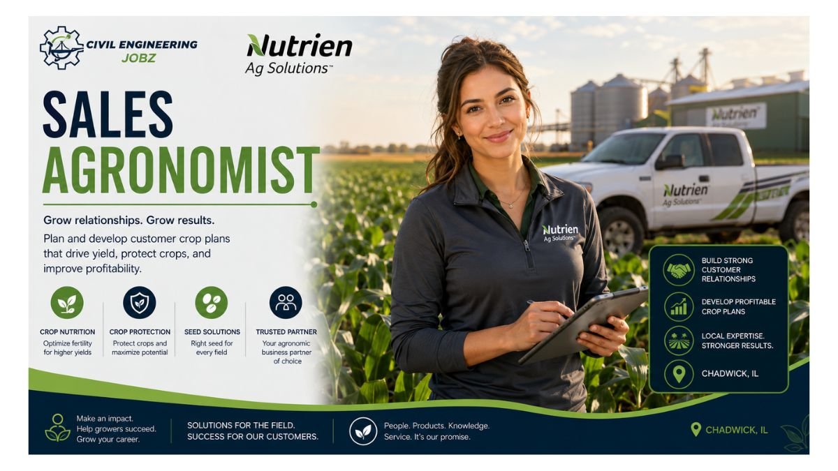 Sales Agronomist Jobs Chadwick IL 2026