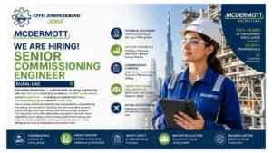 Senior Commissioning Engineer Jobs Dubai UAE 2026
