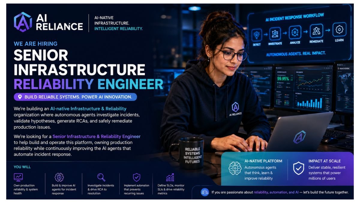 Senior Infrastructure Reliability Engineer Jobs UAE 2026