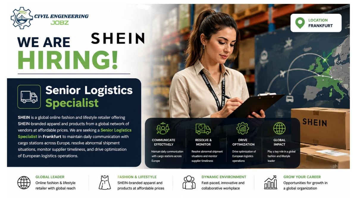 Senior Logistics Specialist Jobs Frankfurt 2026
