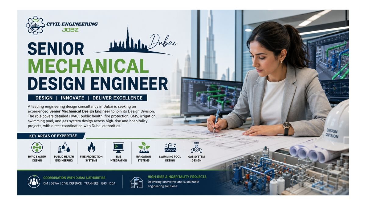 Senior Mechanical Design Engineer Jobs Dubai 2026