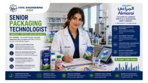 Senior Packaging Technologist Jobs Riyadh Saudi Arabia 2026
