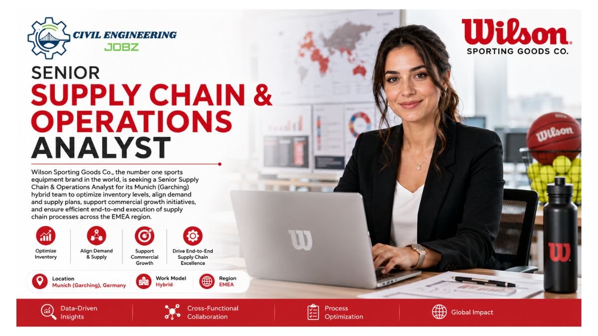 Senior Supply Chain & Operations Analyst Jobs Munich 2026
