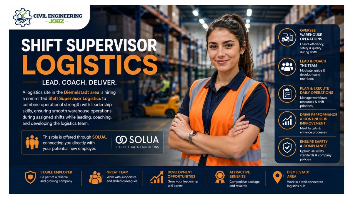 Shift Supervisor Logistics Jobs Breuna Hesse 2026