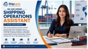 Shipping Operations Assistant Jobs UAE 2026