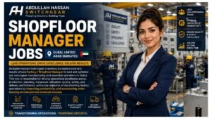 Shopfloor Manager Jobs UAE 2026 