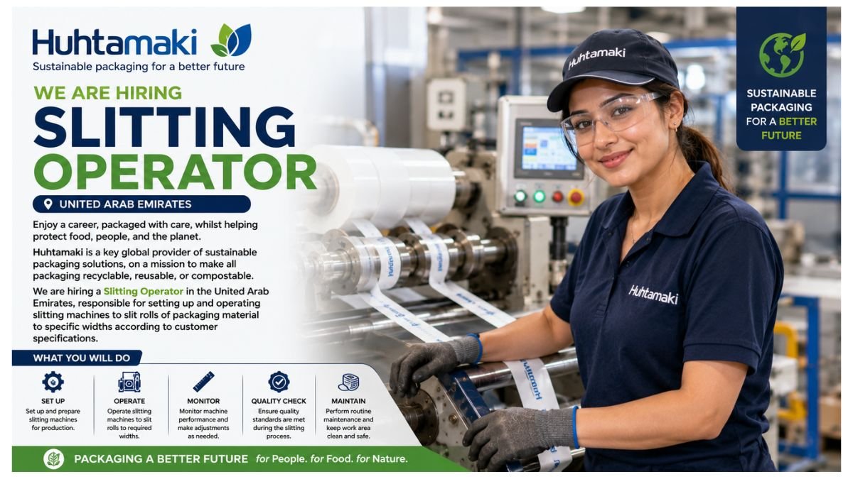 Slitting Operator Jobs UAE 2026