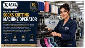 Socks Knitting Machine Operator Jobs UAE 2026