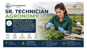 Sr Technician Agronomy Jobs Winston-Salem NC 2026