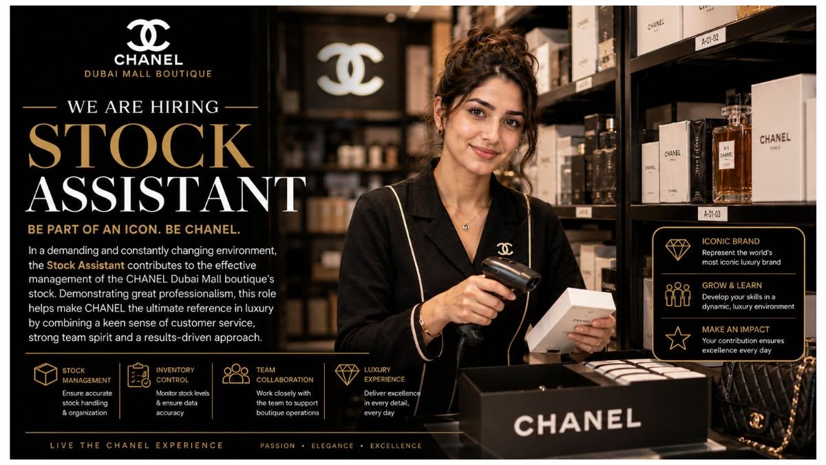 Stock Assistant Jobs UAE 2026