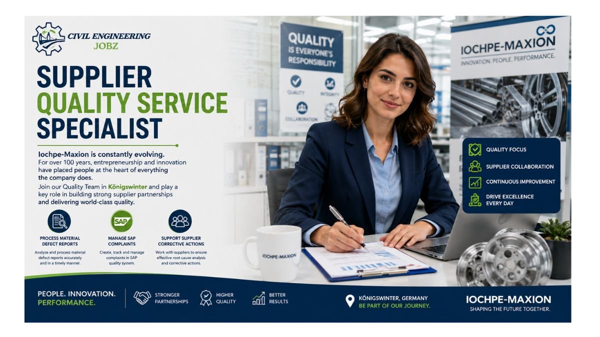 Supplier Quality Service Specialist Jobs Königswinter 2026