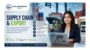 Supply Chain & Export Jobs Dubai UAE 2026