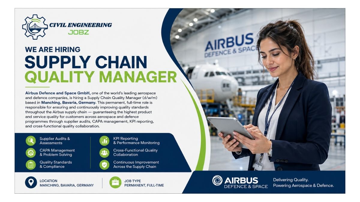 Supply Chain Quality Manager Jobs Manching Bavaria 2026