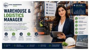 Warehouse & Logistics Manager Jobs Abu Dhabi UAE 2026