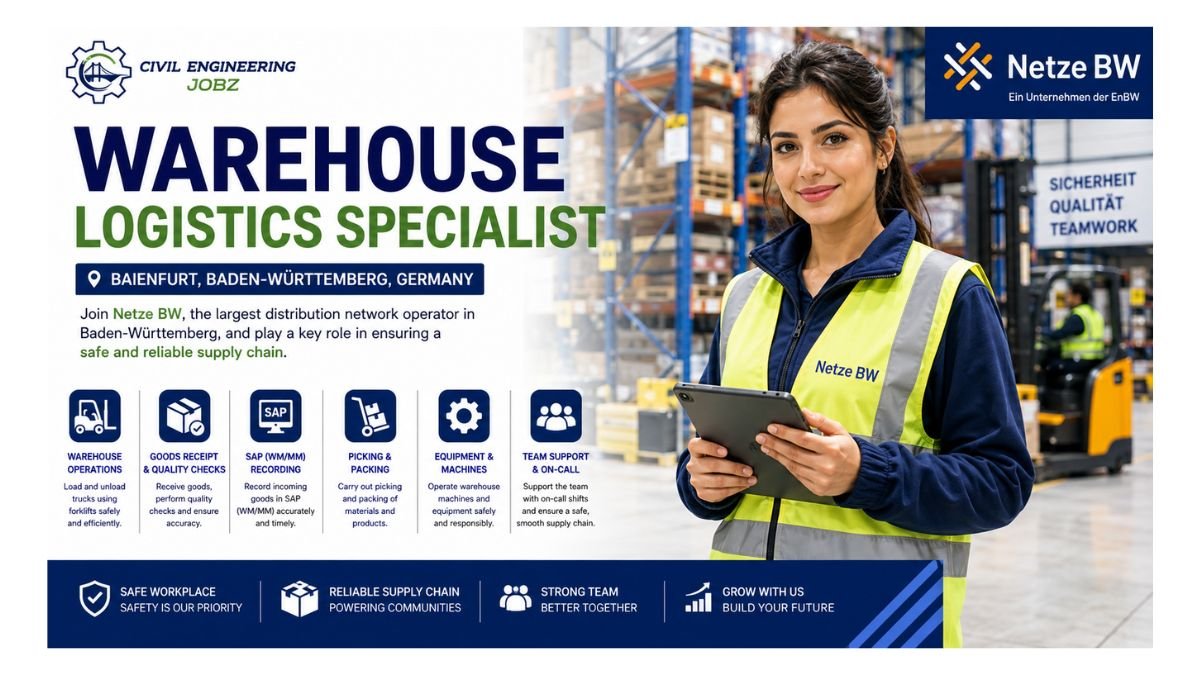 Warehouse Logistics Specialist Jobs Baienfurt Germany 2026