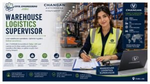 Warehouse Logistics Supervisor Jobs Dubai UAE 2026