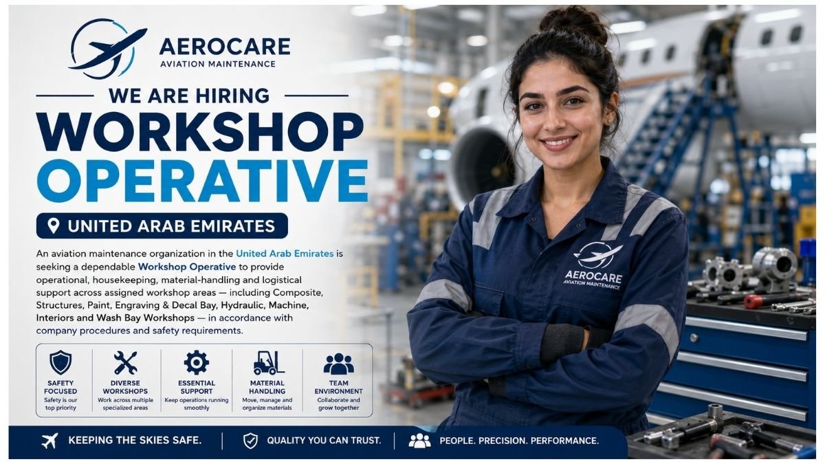 Workshop Operative Jobs UAE 2026