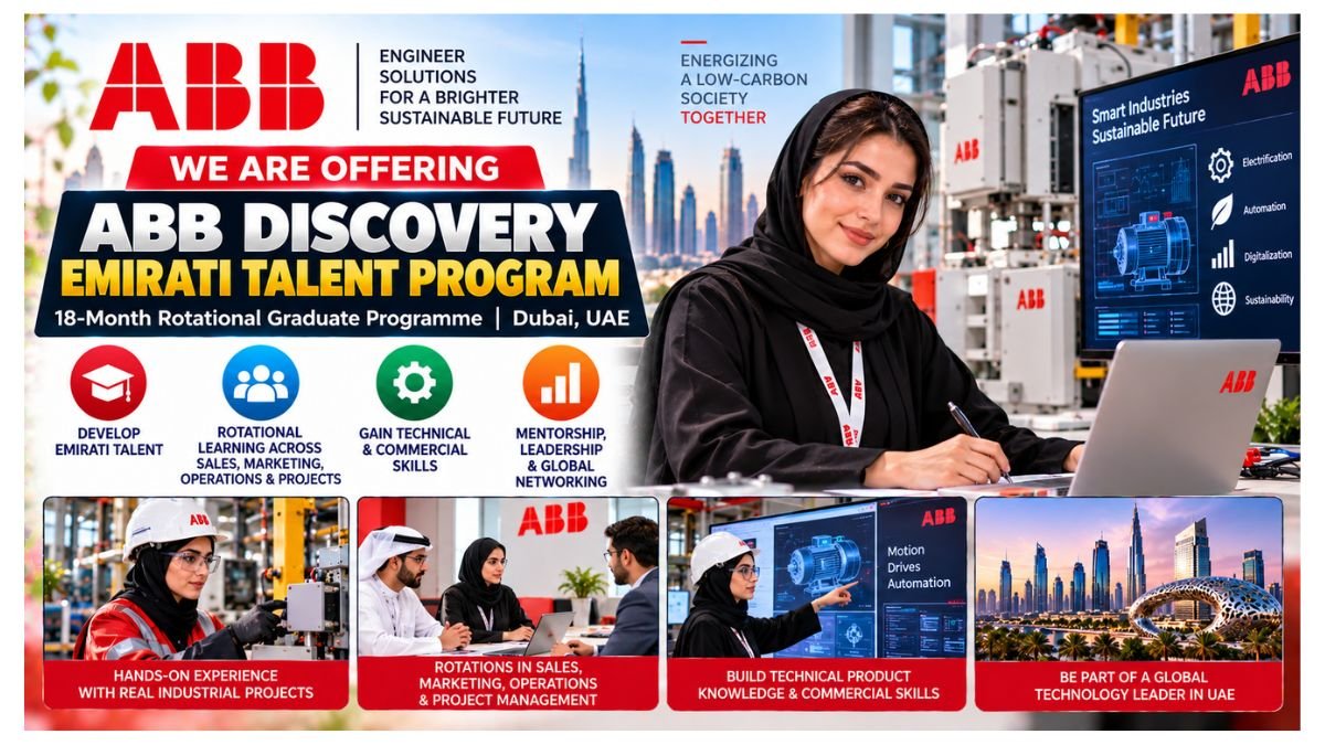 ABB Discovery Emirati Talent Program Jobs Dubai UAE 2026