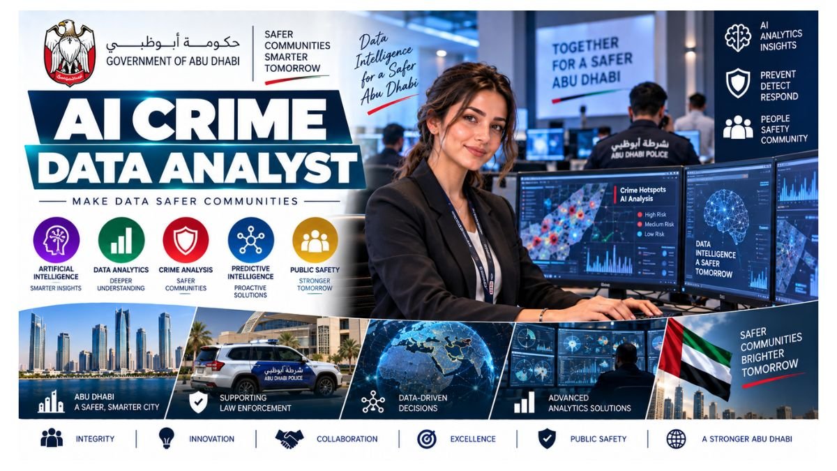 AI Crime Data Analyst Jobs Abu Dhabi UAE 2026