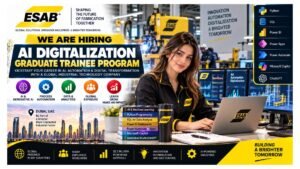 AI Digitalization Graduate Trainee Program Jobs Dubai UAE 2026