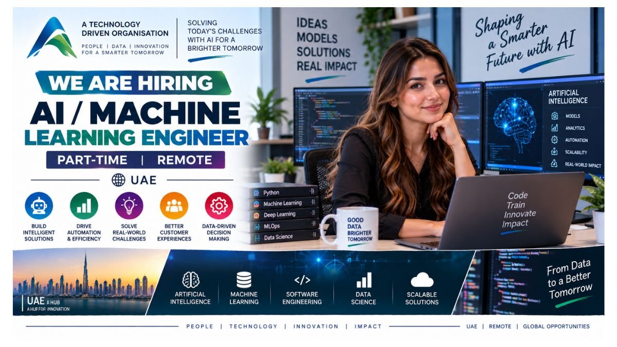 AI Machine Learning Engineer Part-Time Remote Jobs UAE 2026