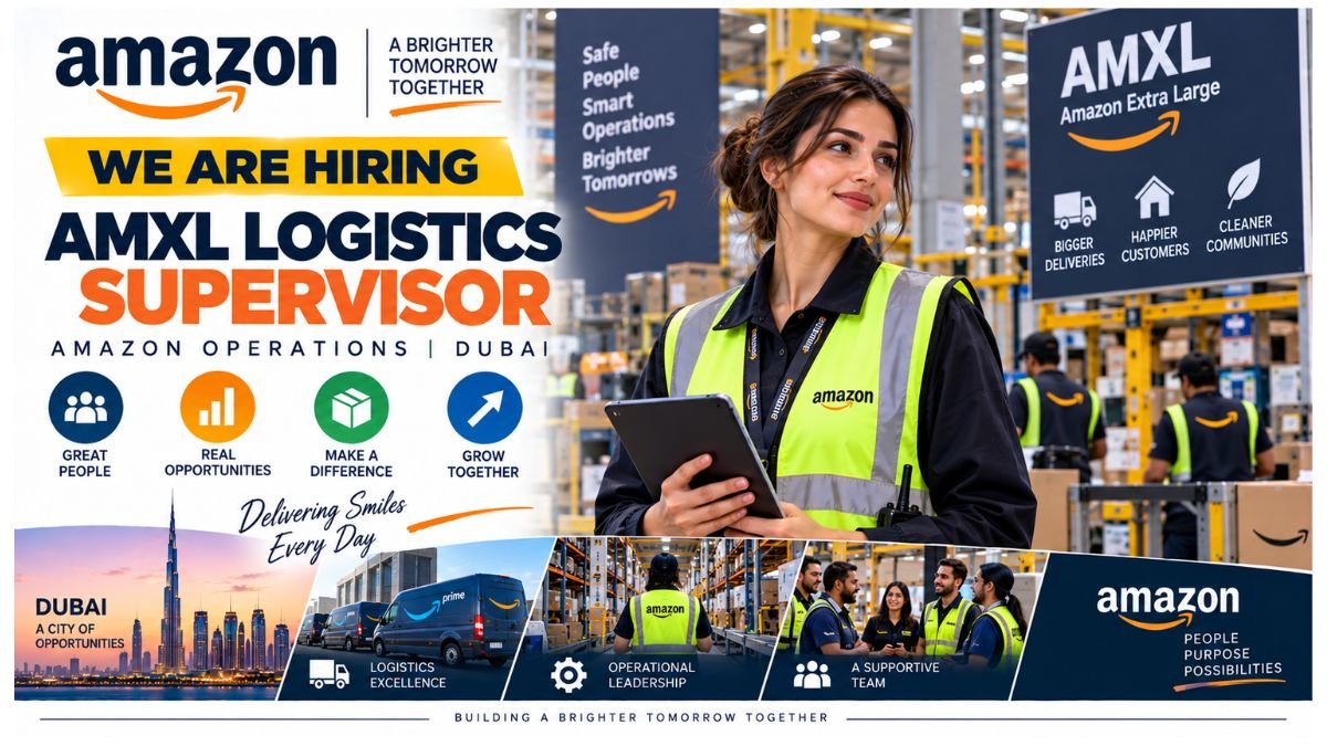 AMXL Logistics Supervisor Jobs UAE 2026