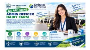 Admin Officer Dairy Farm Jobs Al Ain Abu Dhabi UAE 2026