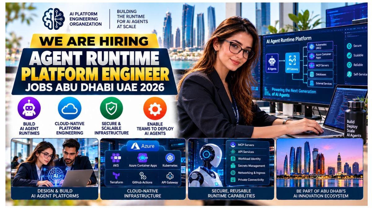 Agent Runtime Platform Engineer Jobs Abu Dhabi UAE 2026