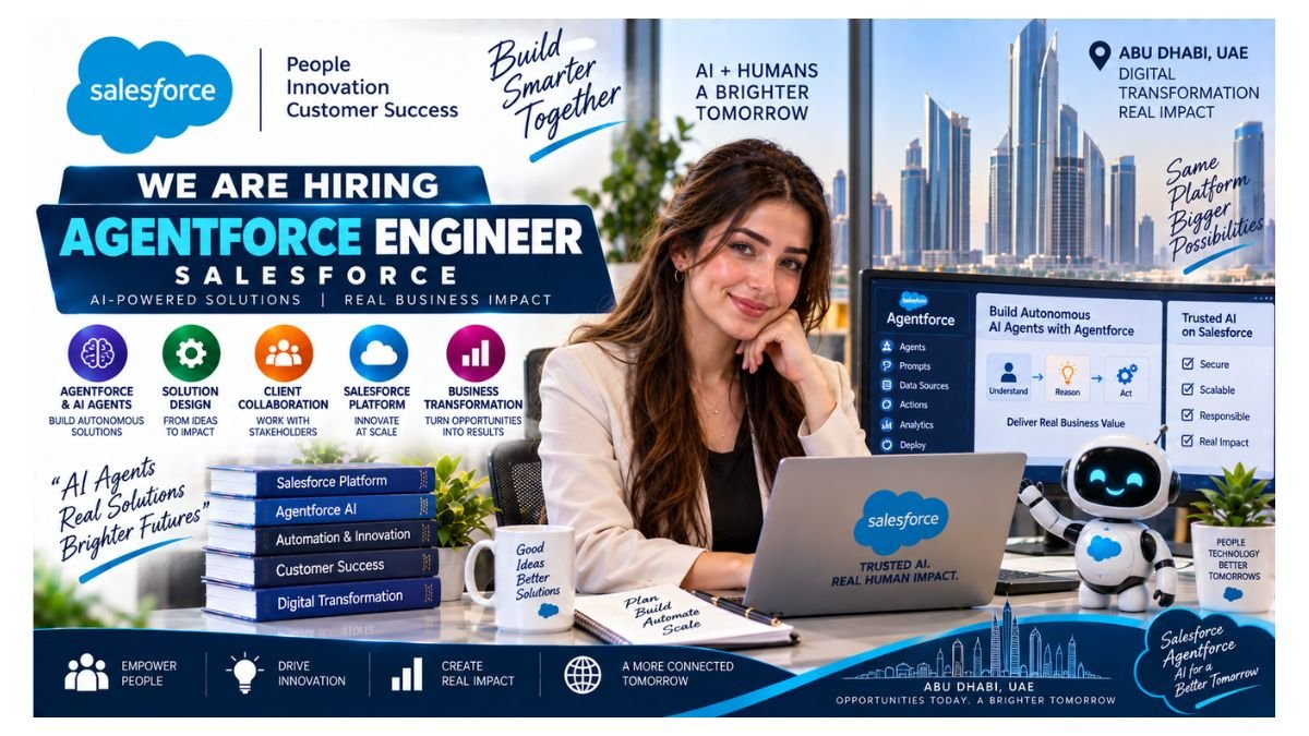 Agentforce Engineer Salesforce AI Jobs Abu Dhabi UAE 2026