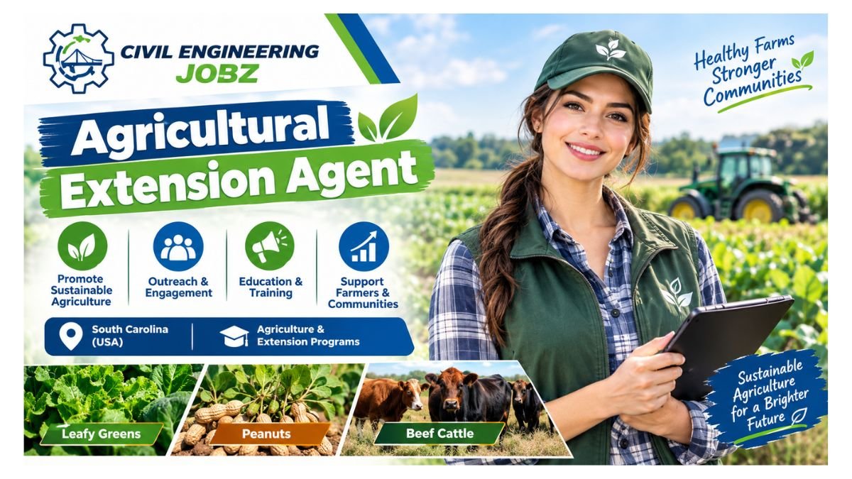 Agricultural Extension Agent Jobs Orangeburg SC 2026