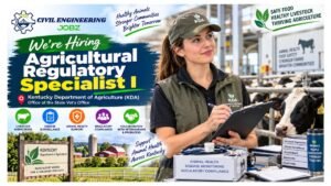 Agricultural Regulatory Specialist I Jobs Kentucky 2026