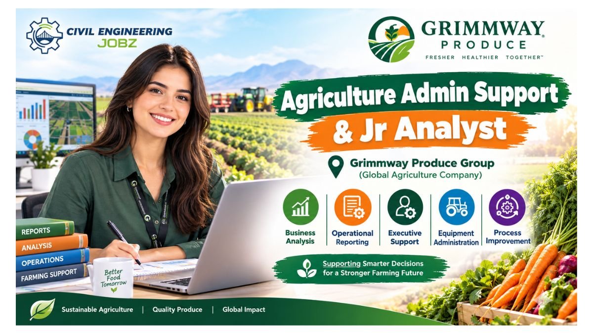 Agriculture Admin Support & Jr Analyst Jobs Bakersfield CA 2026