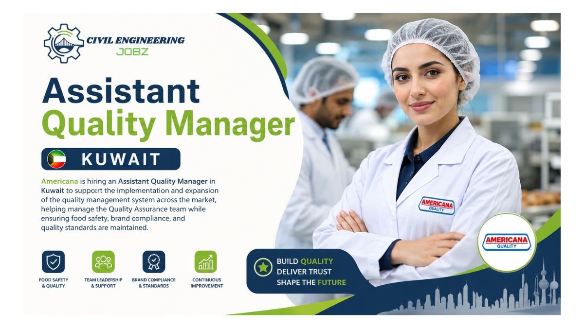 Assistant Quality Manager Jobs Kuwait 2026 