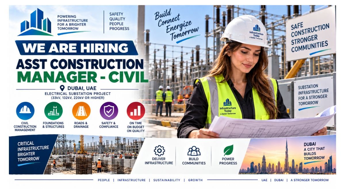 Asst Construction Manager Civil Jobs Dubai 2026