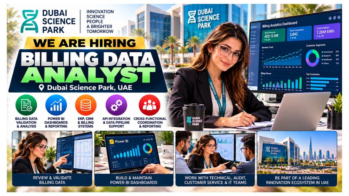 Billing Data Analyst 3-Month Extendable Contract Jobs Dubai UAE 2026