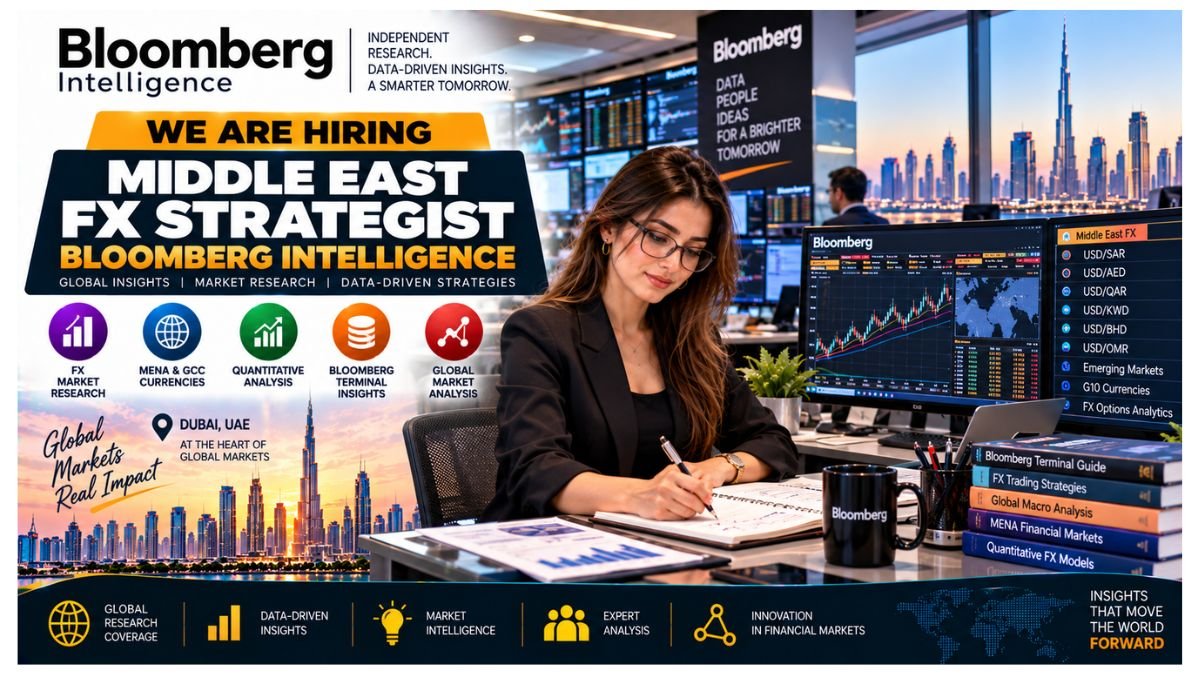 Bloomberg Intelligence Middle East FX Strategist Jobs Dubai UAE 2026