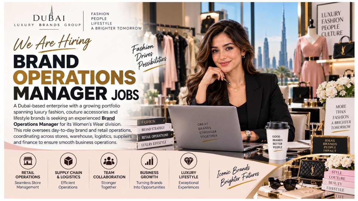 Brand Operations Manager Jobs UAE 2026