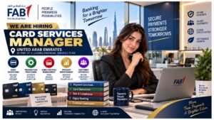 Card Services Manager Jobs UAE 2026