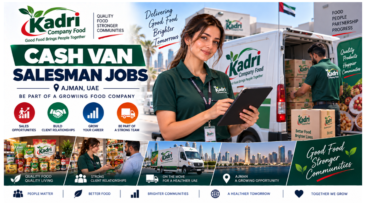 Cash Van Salesman Jobs Ajman 2026