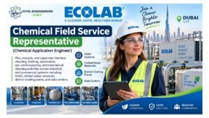 Chemical Field Service Representative Jobs Dubai 2026