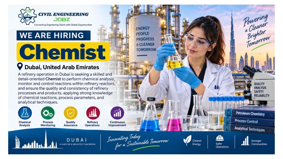 Chemist Jobs Dubai 2026 