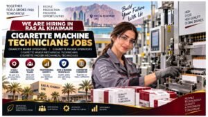 Cigarette Machine Technicians Jobs RAK 2026