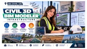 Civil 3D BIM Modeler Infrastructure Jobs Abu Dhabi 2026