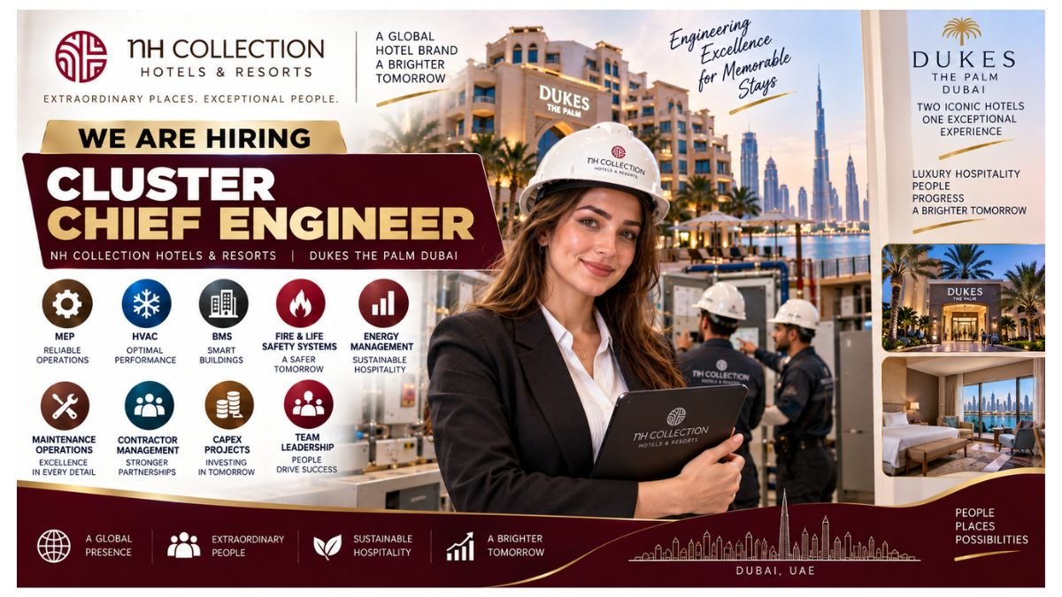 Cluster Chief Engineer Jobs Dubai UAE 2026