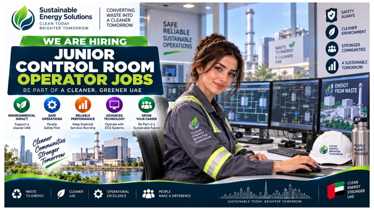 Control Room Operator Jobs UAE 2026