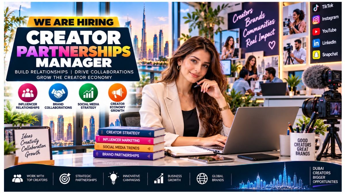 Creator Partnerships Manager Jobs UAE 2026 