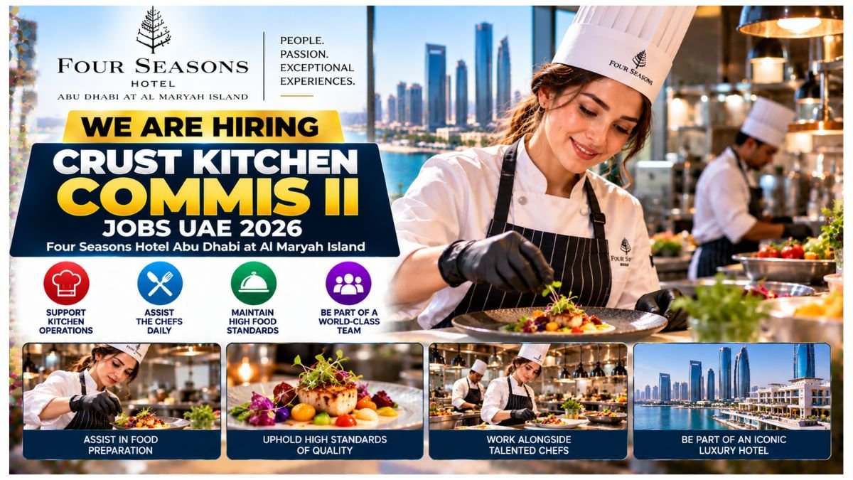 Crust Kitchen Commis II Jobs UAE 2026