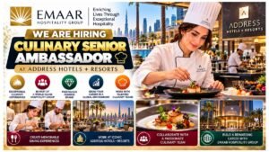 Culinary Senior Ambassador Jobs UAE 2026